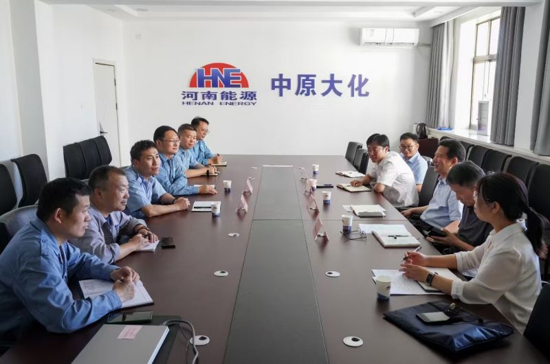 鹤煤公司与销售总公司一行到1XBET官网走访 ?