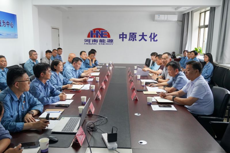 中国平煤神马集团工会到濮阳园区调研领导工作