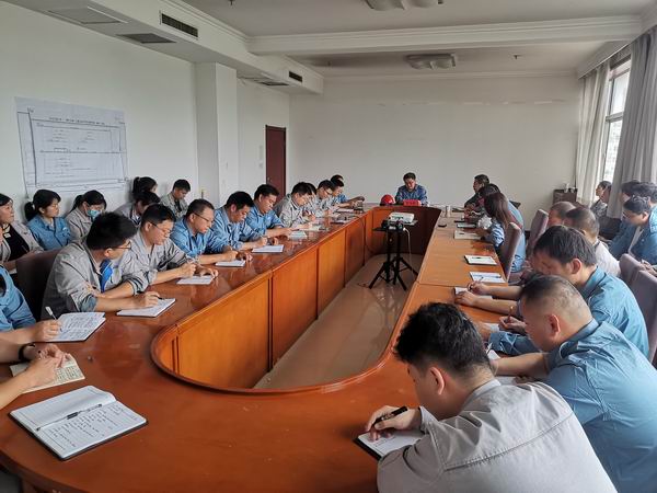 中科濮原公司+中科濮原公司召开“保生计，，，降本增效大会商”带头会
